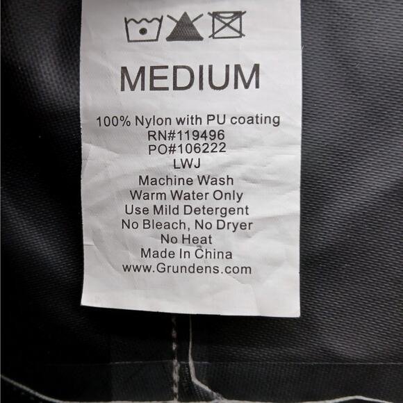 Grundens Women's Hooded Fishing Full Zip Jacket and Pants Set Size Medium Black - Picture 8 of 16